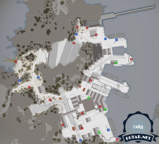 Карта | миссия 4: порт лорино