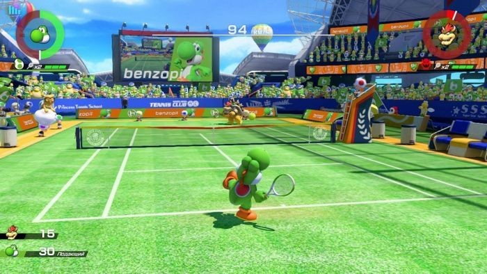 Mario tennis aces: обзор