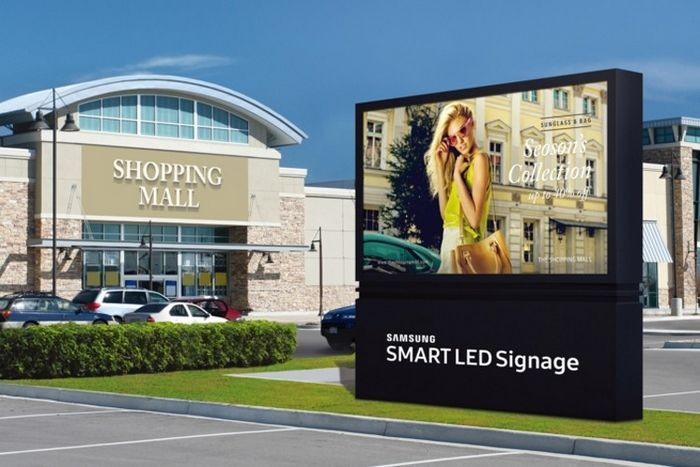 Новые дисплеи samsung smart signage полагаются на платформу tizen 3.0