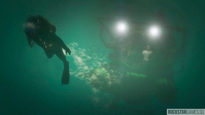 Обломки подводной лодки