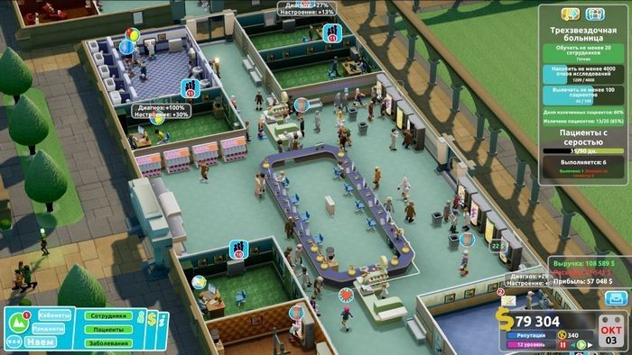Обзор two point hospital