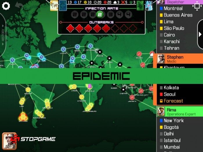 Pandemic: the board game: обзор