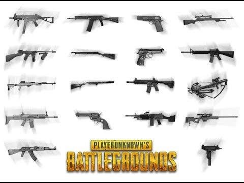 Playerunknown’s battlegrounds (pubg): оружие