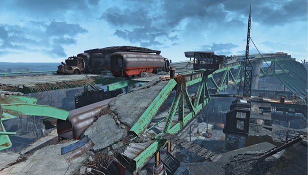 Руины квинси | fallout 4 | карта
