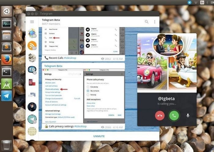Telegram запустил голосовые звонки для пк
