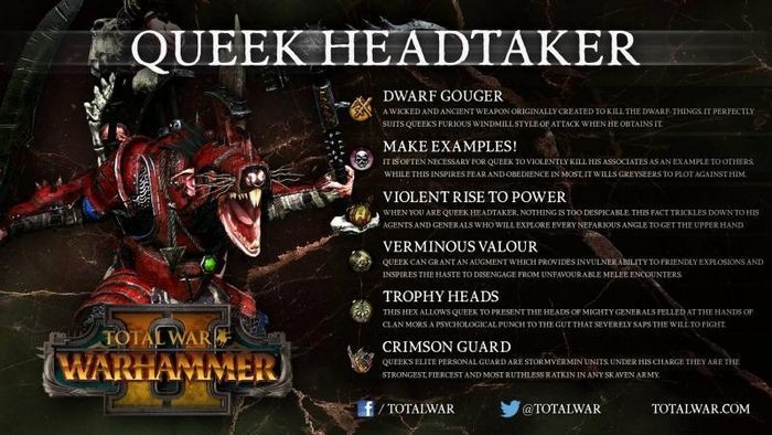 Total war: warhammer 2: скиллы квика головореза и лорда скролка