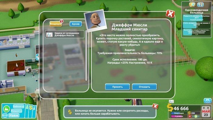 Two point hospital: обзор