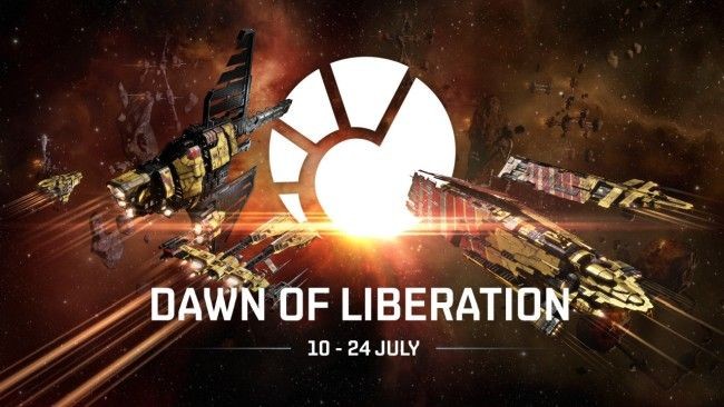 В eve online началось событие «dawn of liberation»
