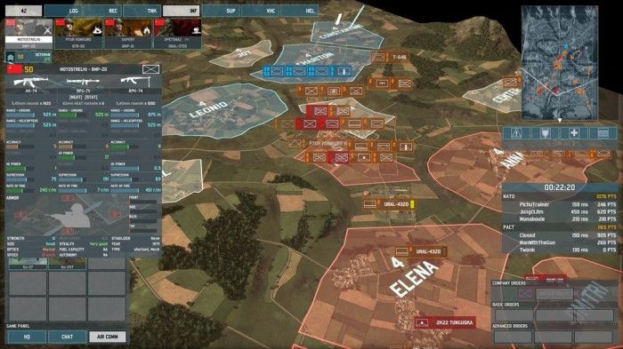 Wargame: airland battle: превью по бета-версии